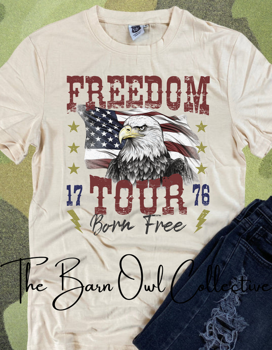 Eagle Freedom Tour Unisex Crewneck T-Shirt
