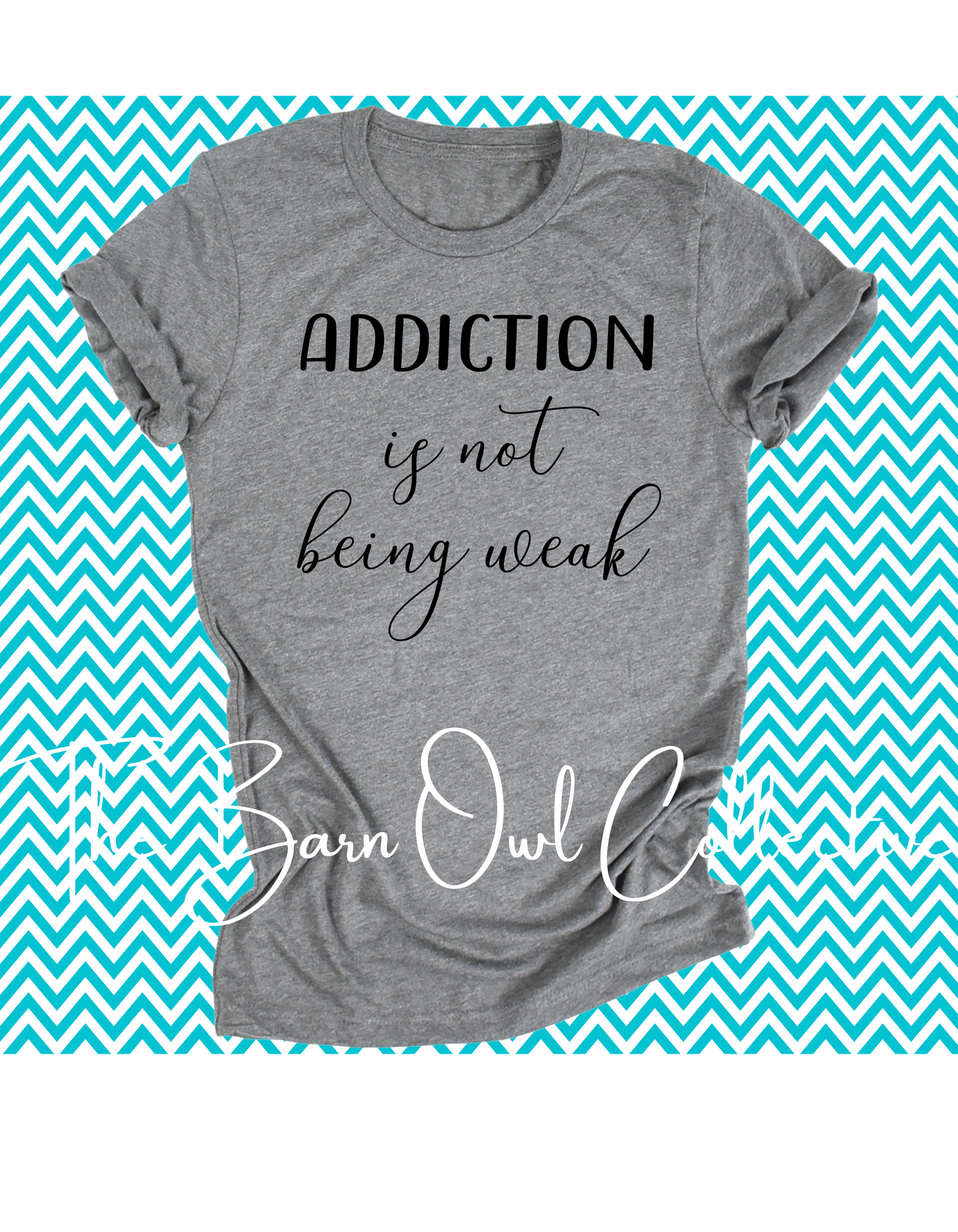 Addiction Mental Health Graphic T-Shirt