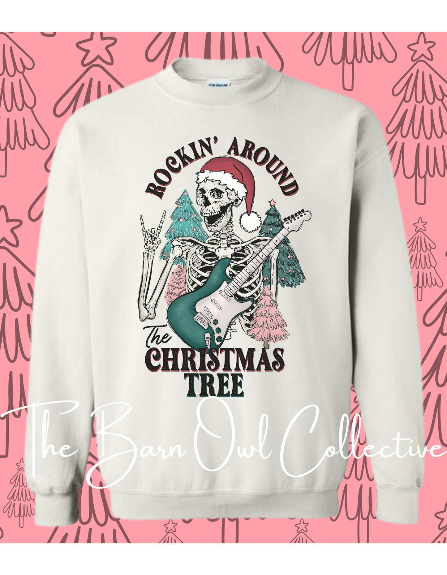 Rocking Around The Christmas Tree Crewneck Sweatshirt