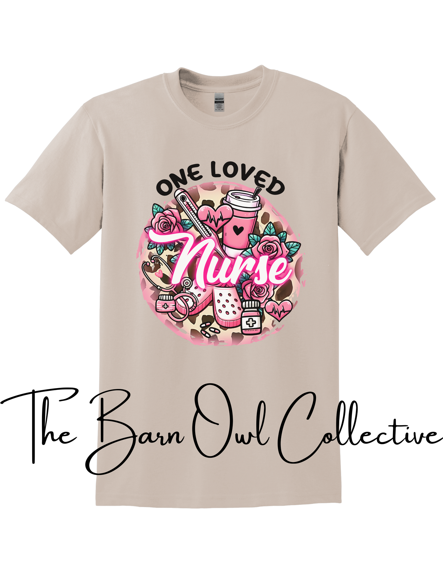 One Loved Nurse Crewneck T-Shirt