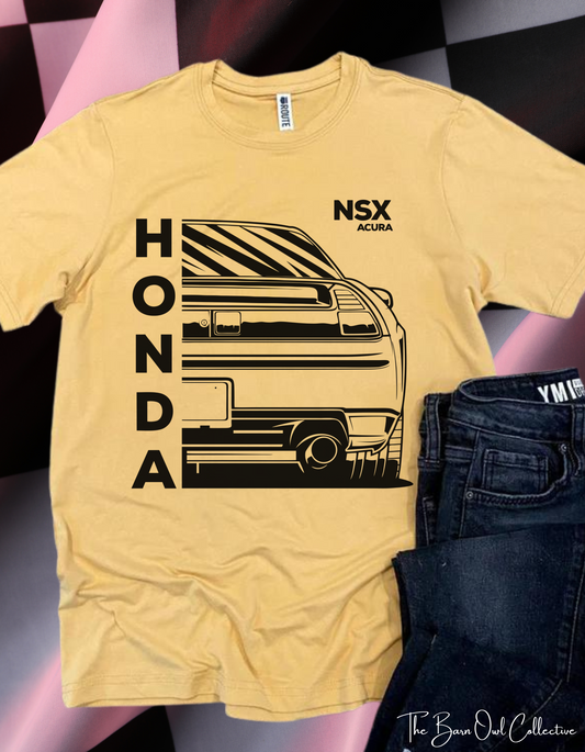 Honda Acura NSX Unisex Crewneck T-hemp