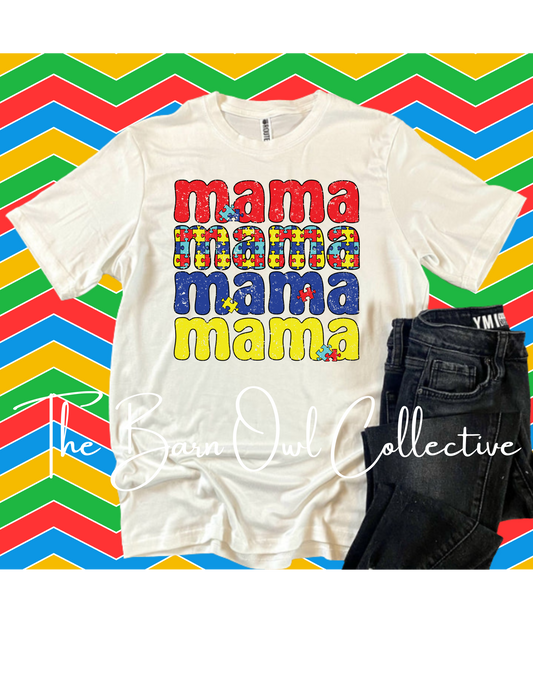 Autism Mama Women's Graphic T-Shirt