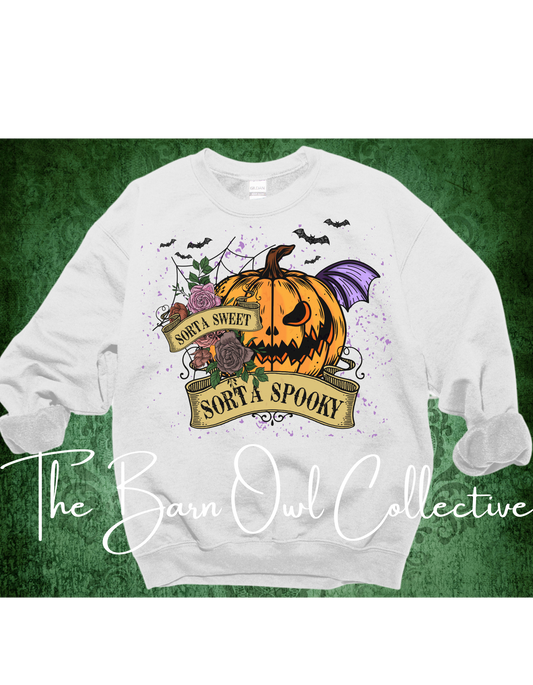 Sorta Sweet Sorta Spooky Crewneck Sweatshirt