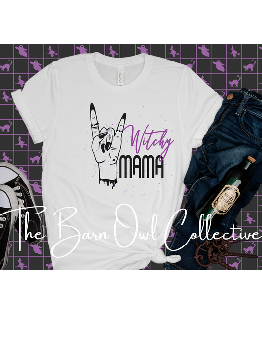 Witchy Mama Crewneck T-Shirt