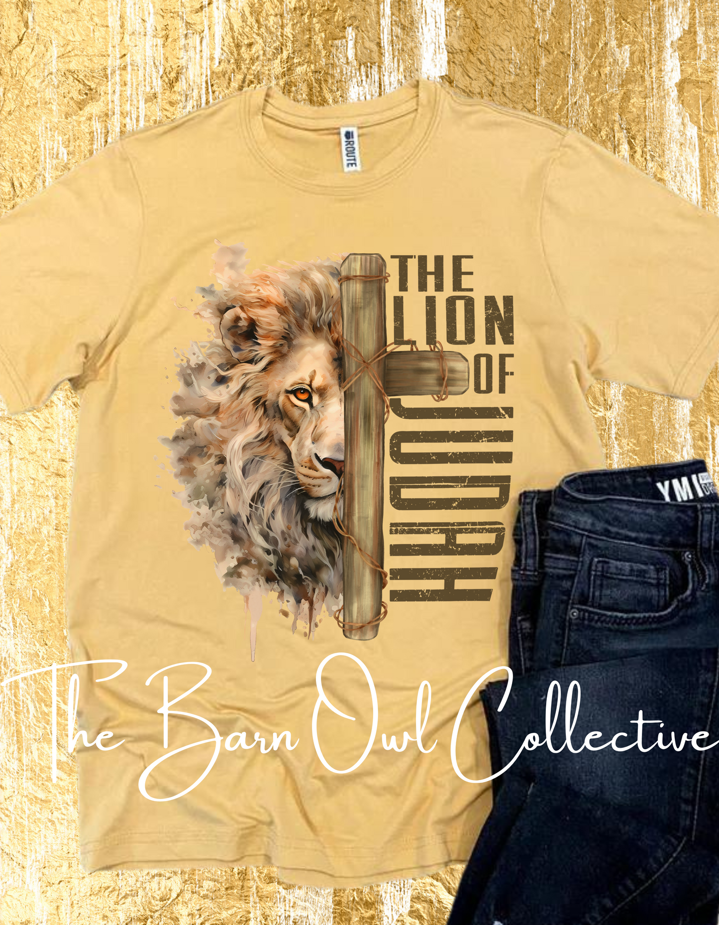 Lion Of Judah Crewneck T- Shirt
