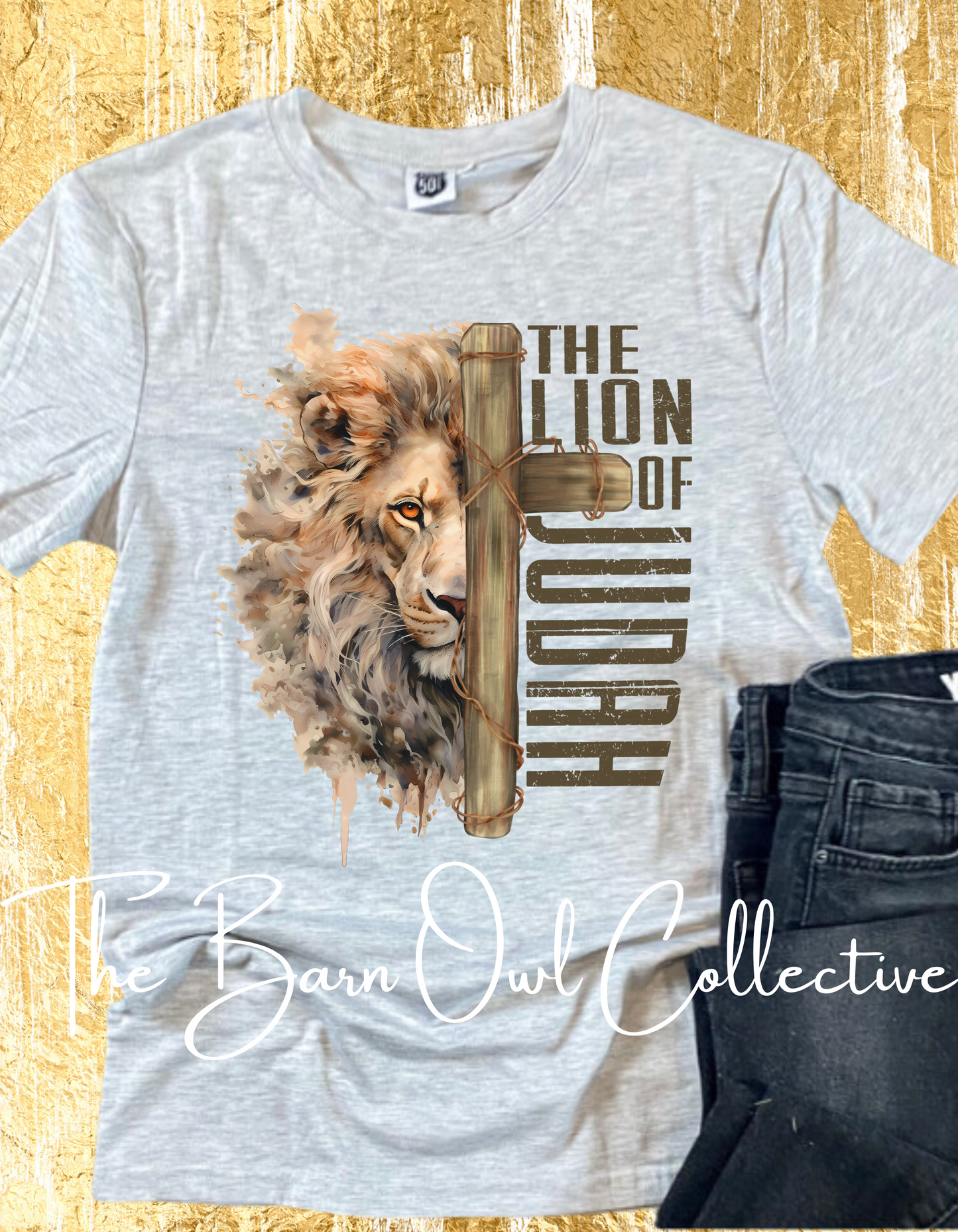 Lion Of Judah Crewneck T- Shirt