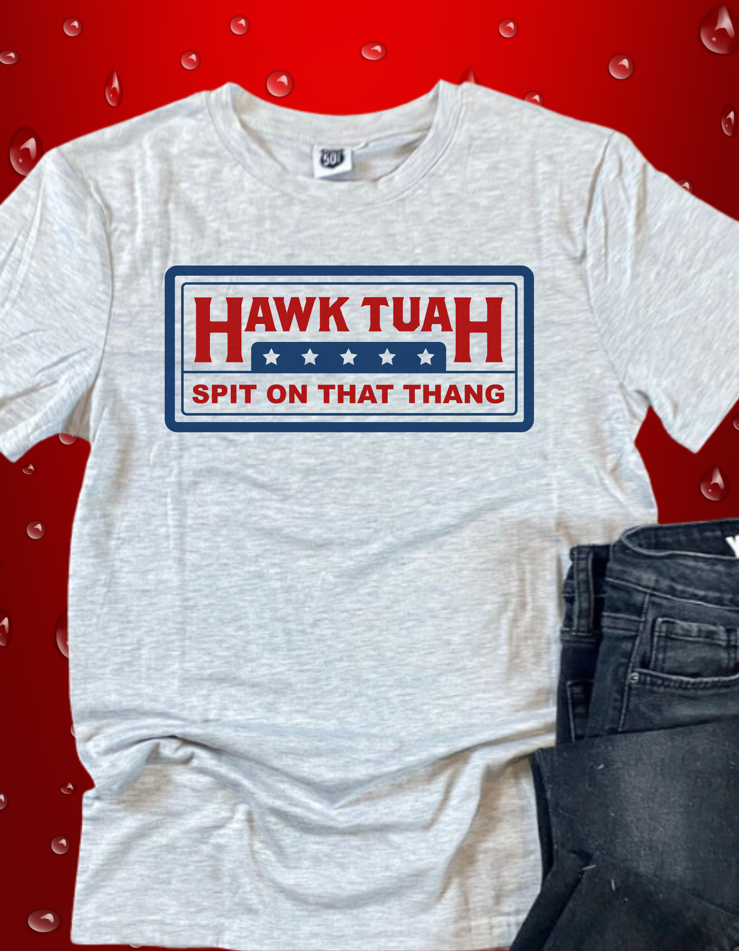 Hawk Tuah Spoeg op That Thang Unisex T-hemp