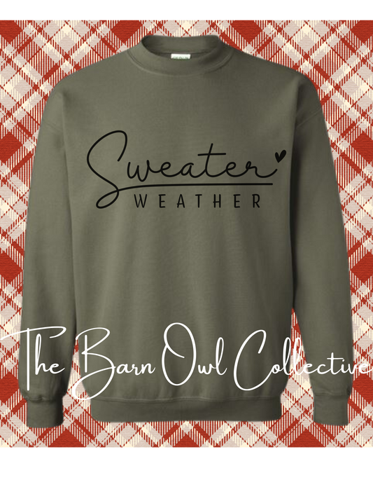 Trui Weather Crewneck Sweatshirt