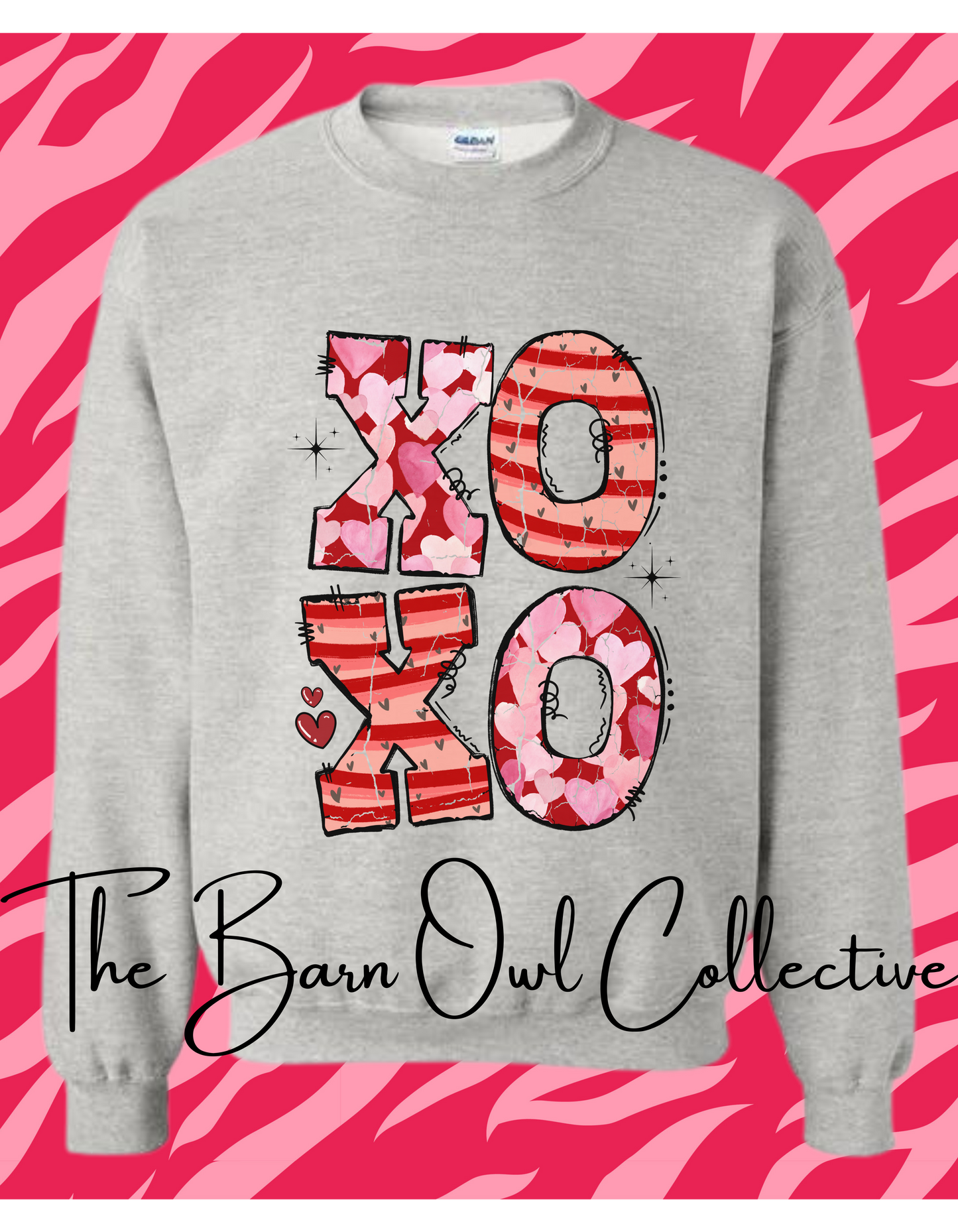 XOXO Valentine's Crewneck Sweatshirt