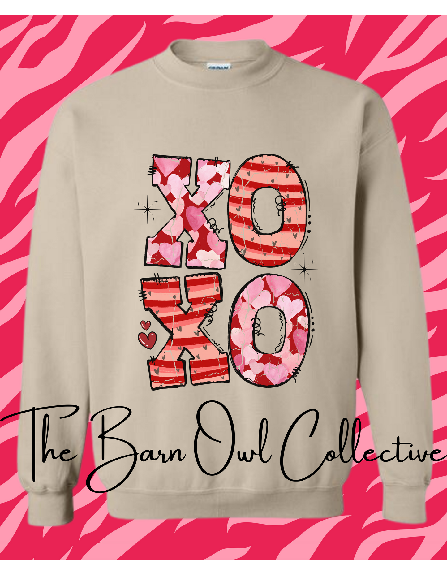 XOXO Valentine's Crewneck Sweatshirt