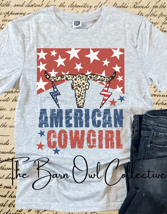 American Cowgirl Women's Crewneck T-Shirt