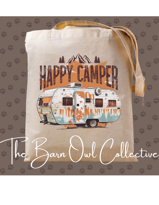 Happy Camper Tote Bag