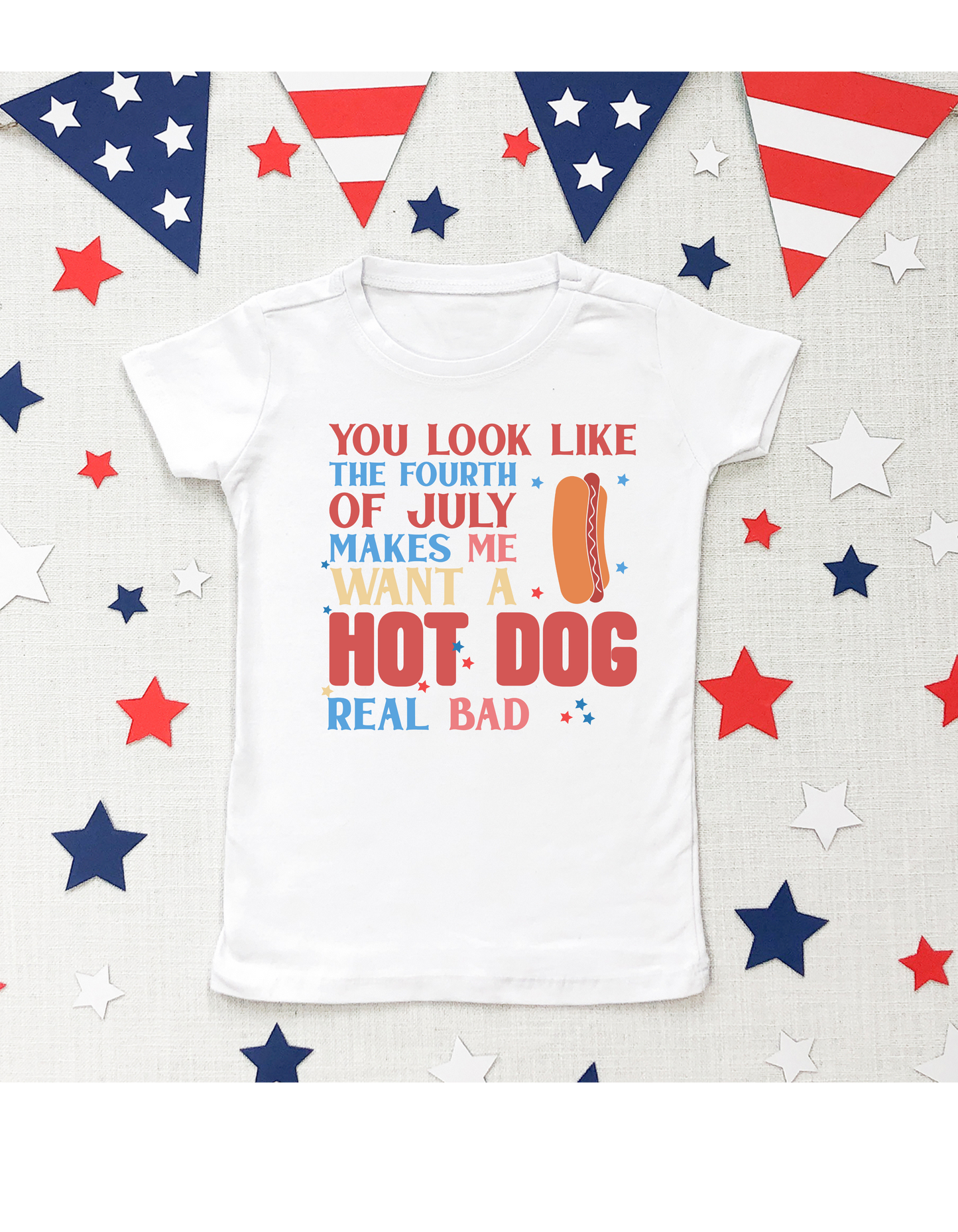You look Like The 4th Of July Women's Graphic T-Shirt