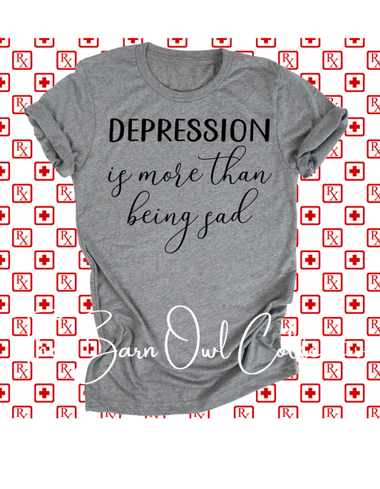 Depression Mental Health T-Shirt