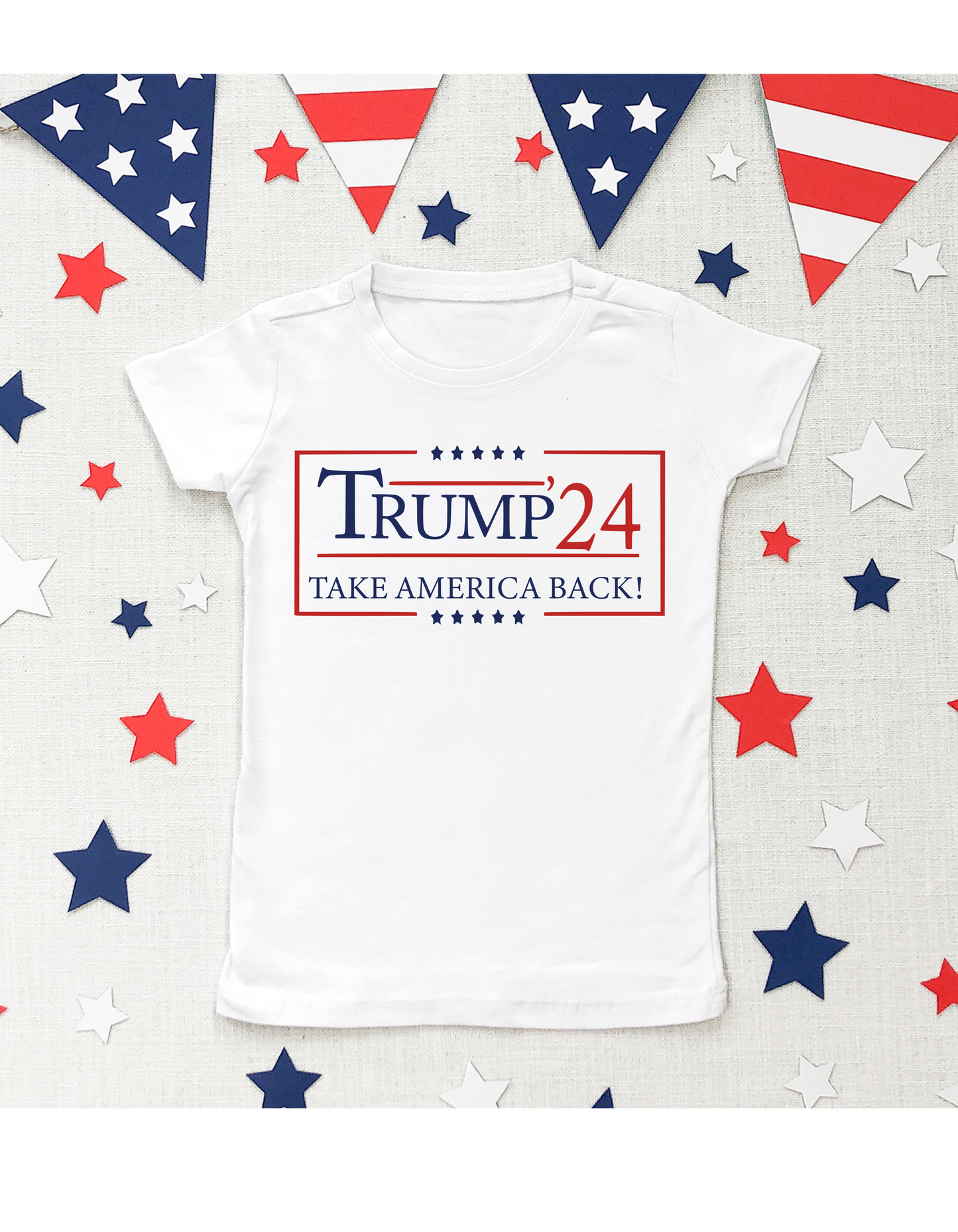 Trump 24 grafiese T-hemp