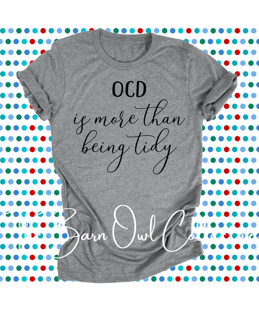 OCD Mental Health Graphic T-Shirt