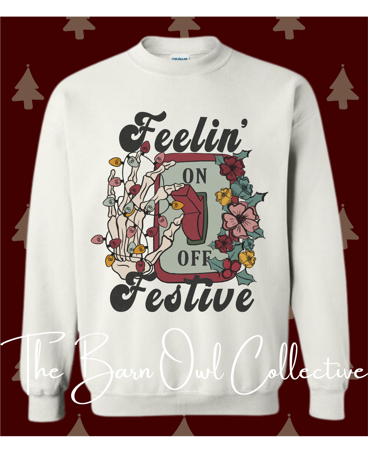 Feelin' Festive Crewneck Sweatshirt