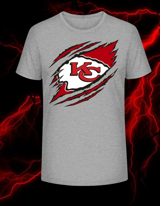 Kansas City Chiefs NFL Claw T-Shirt