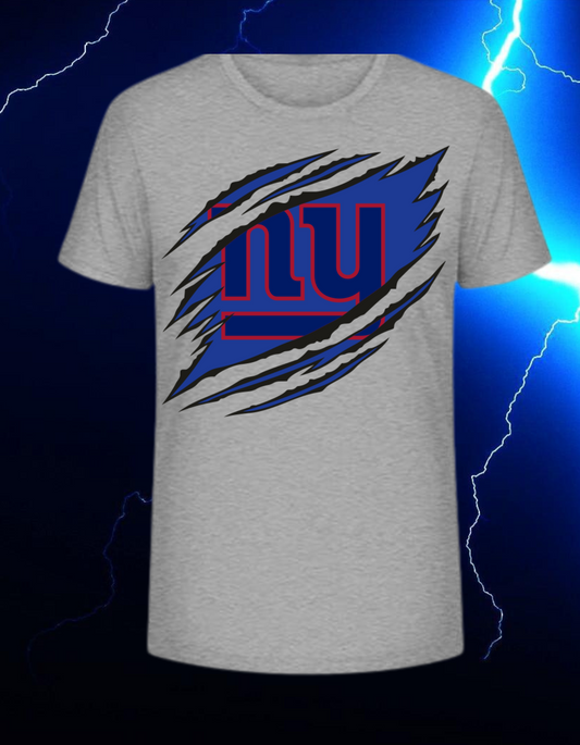 New York Giants NFL Claw T-Shirt