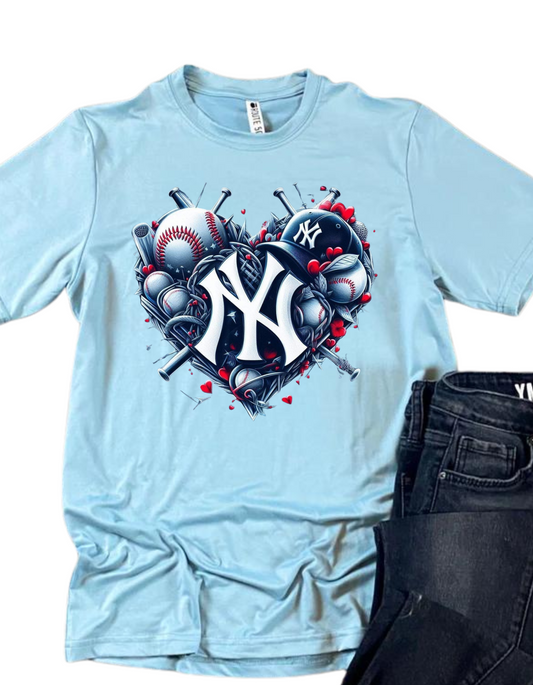 New York Yankees Love T-Shirt